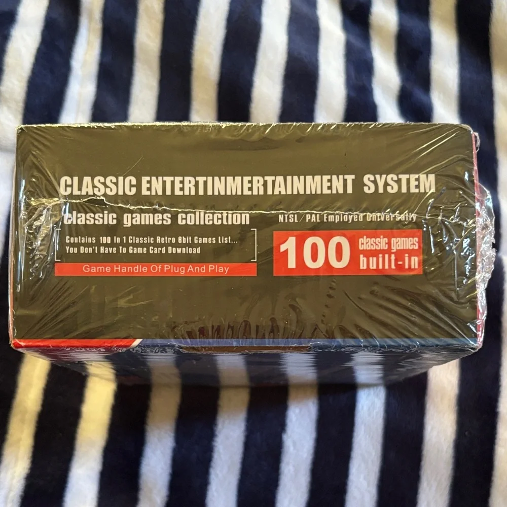 Retro Mini Video Game Console with Controllers - Gray